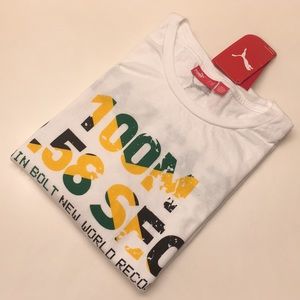 Puma Usain Bolt world Record long sleeve shirt